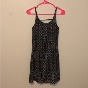 Cute print mini dress